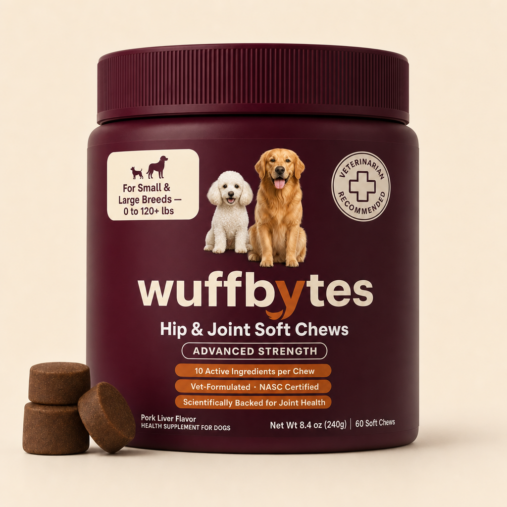 Wuffbytes Hip & Joint Soft Chews