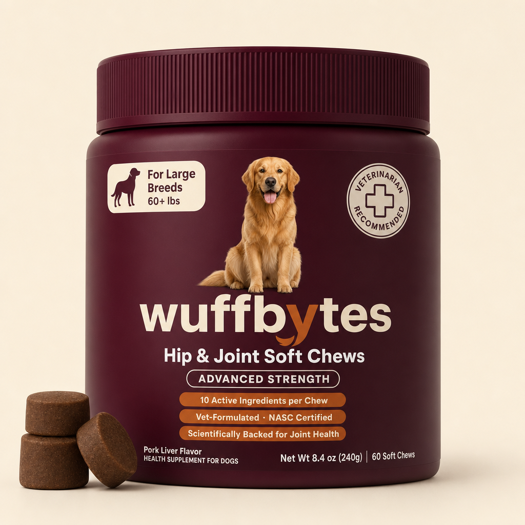 Wuffbytes Hip & Joint Soft Chews